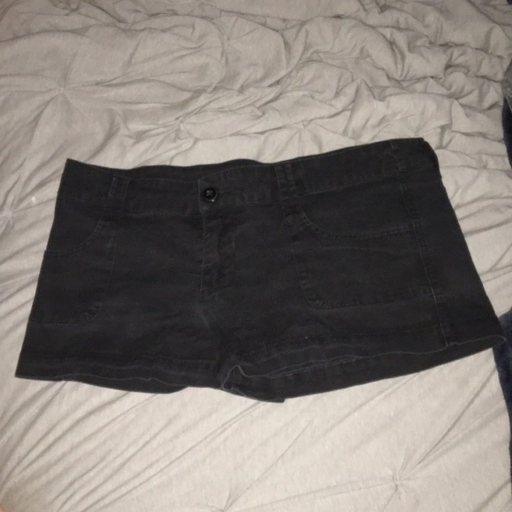 Black shorts